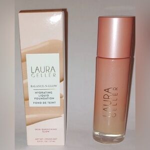 LAURA GELLER Balance N Glow Hydrating Liquid Foundation 0.9 Oz LIGHT